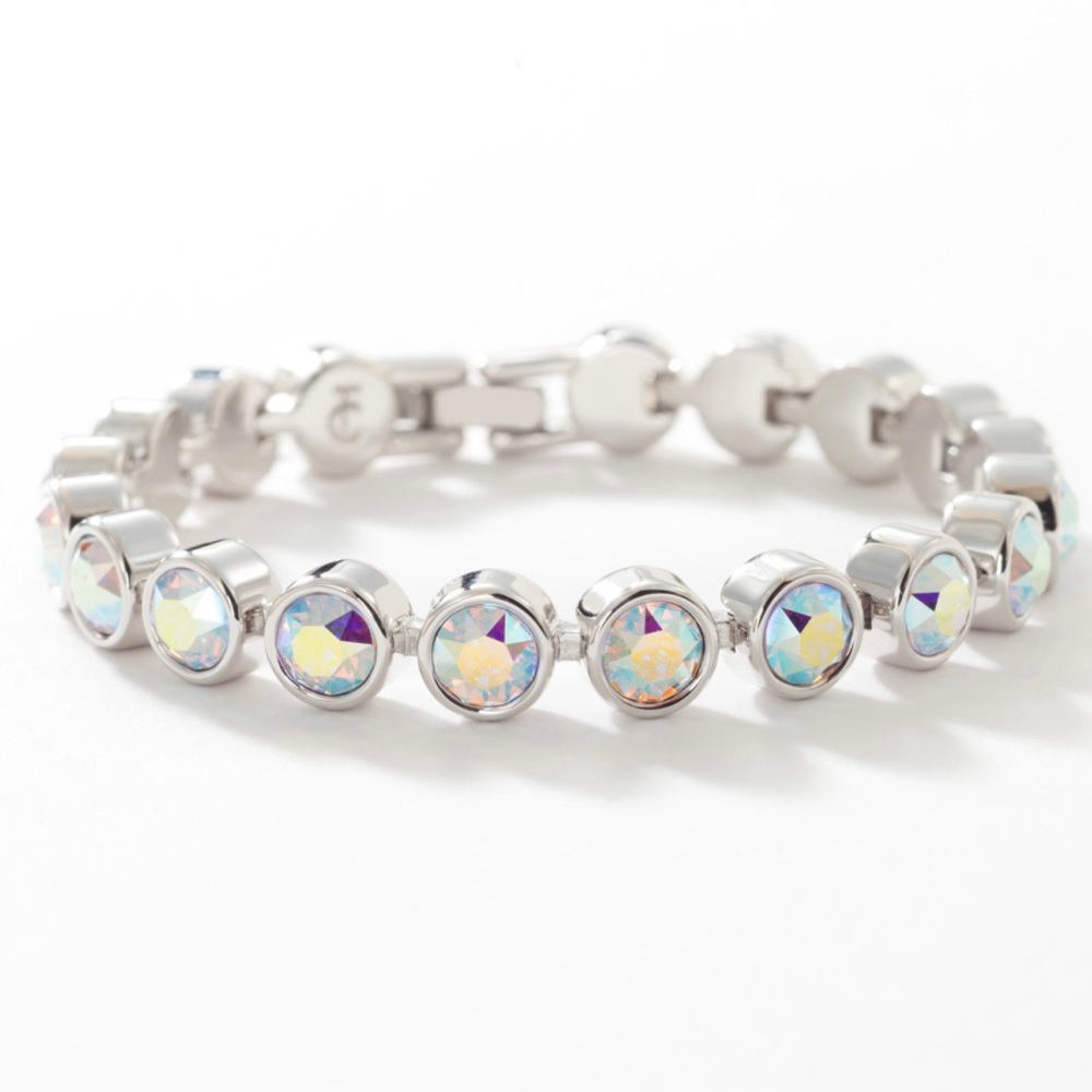Touchstone Crystal by Swarovski Small Crystal Aurore Boreale Ice Bracelet